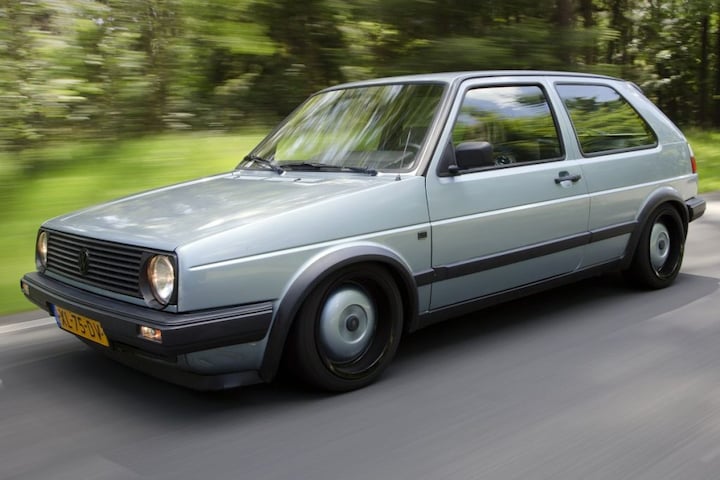 Volkswagen Golf II verlaagd