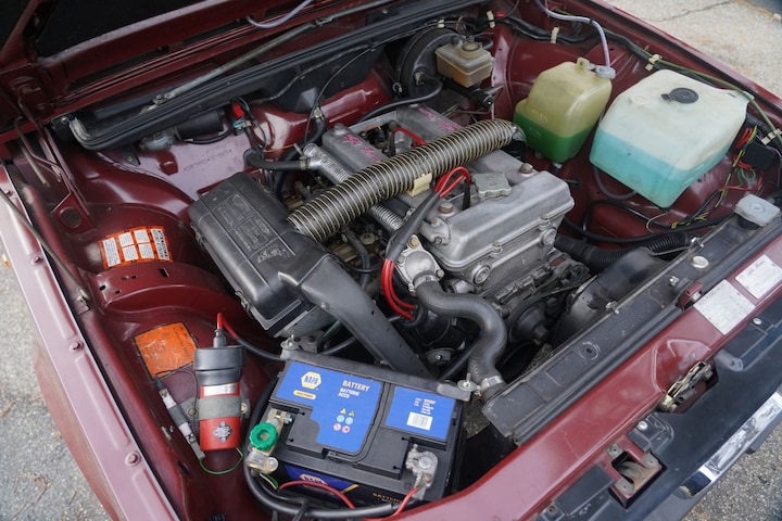 Jonge eigenaar Alfa Romeo Giulietta 1981