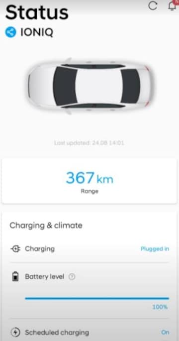 Hyundai Ioniq Electric Premium Sky (2020)