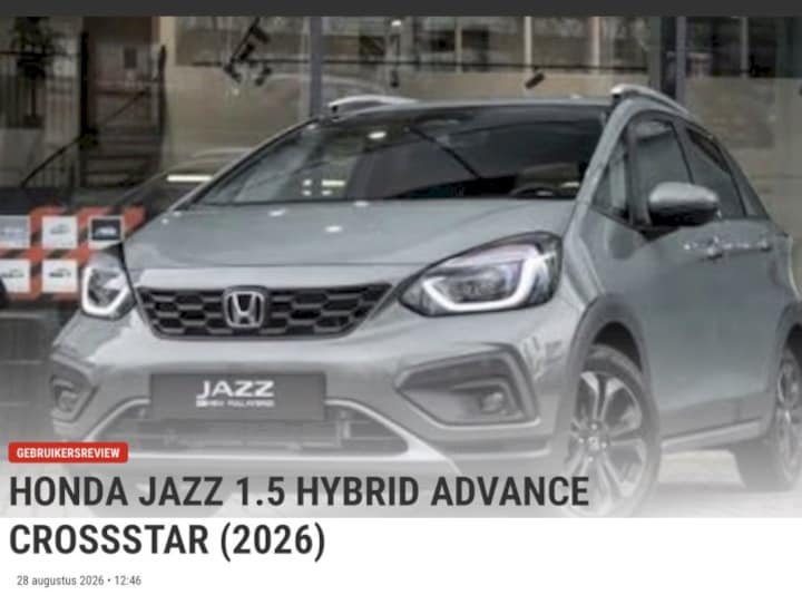 Honda Jazz 1.5 Hybrid Advance Crossstar (2026)