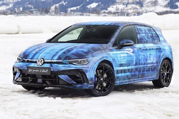 Nieuwe Volkswagen Golf R: strak in stickerpak