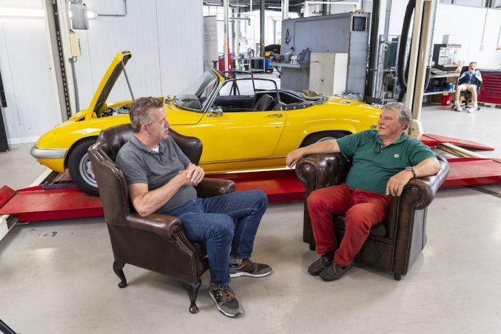 Lotus Elan voor Klokje Rond Klassiek