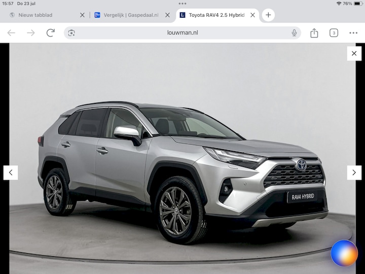 Toyota RAV4 2.5 Hybrid 2WD Executive (2024)